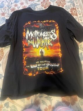 'End of the World Tour' Short Sleeve Tee - Black